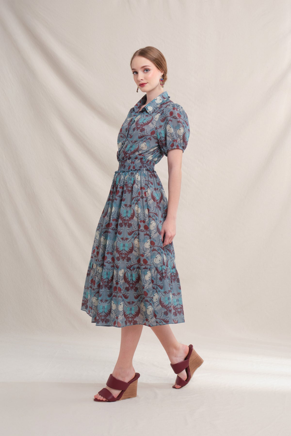 GIA Dress in Gray Delima