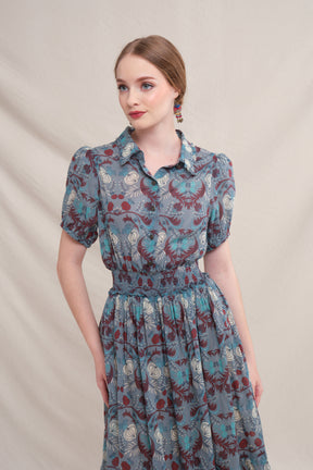 GIA Dress in Gray Delima