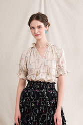 GISEL Top in Beige Lada