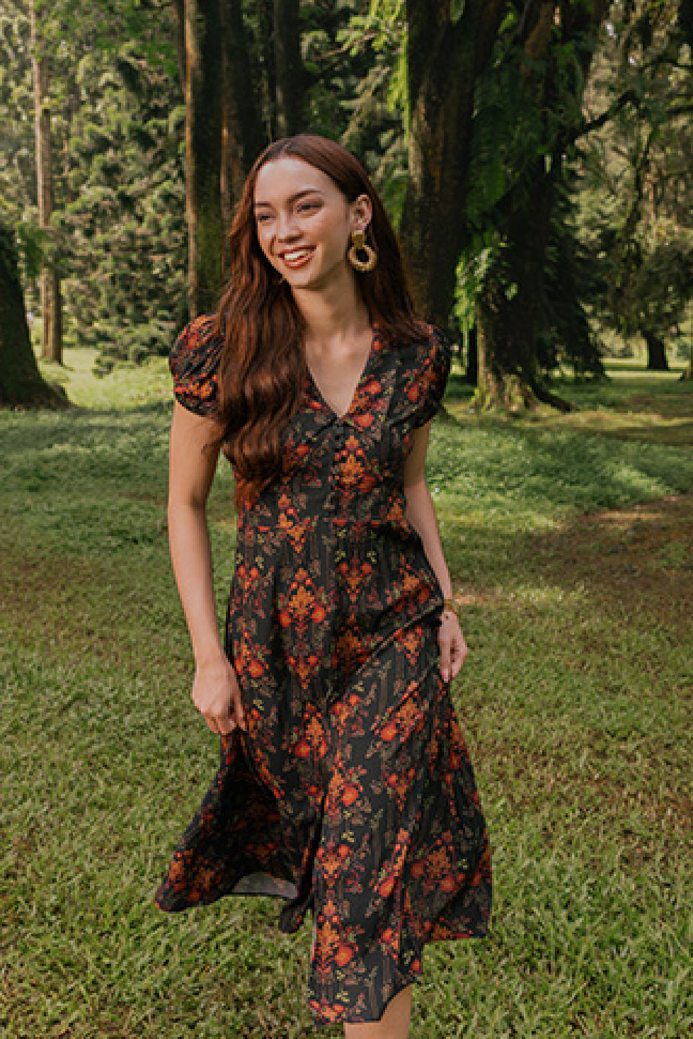 GRETA Dress in Black Seraya