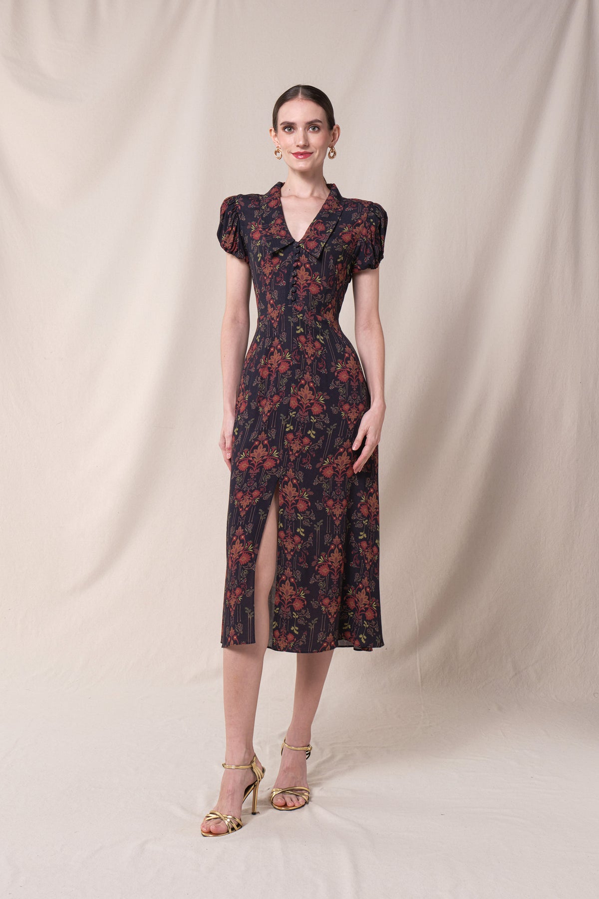 GRETA Dress in Black Seraya