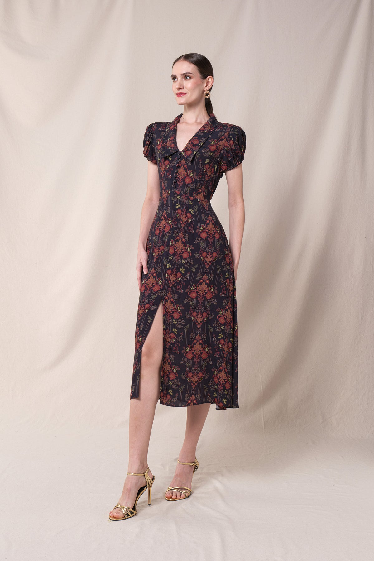 GRETA Dress in Black Seraya