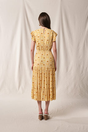 HAIRA Dress in Yellow Mentari