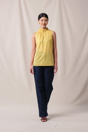 HAYLEY Top in Yellow Canang