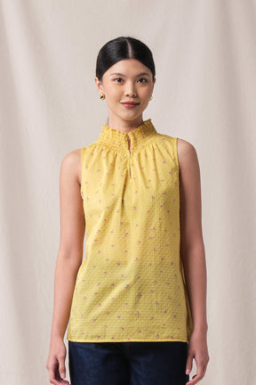 HAYLEY Top in Yellow Canang