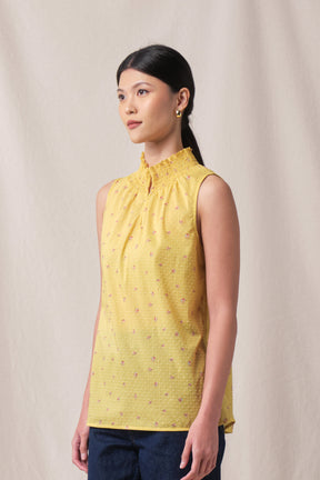 HAYLEY Top in Yellow Canang