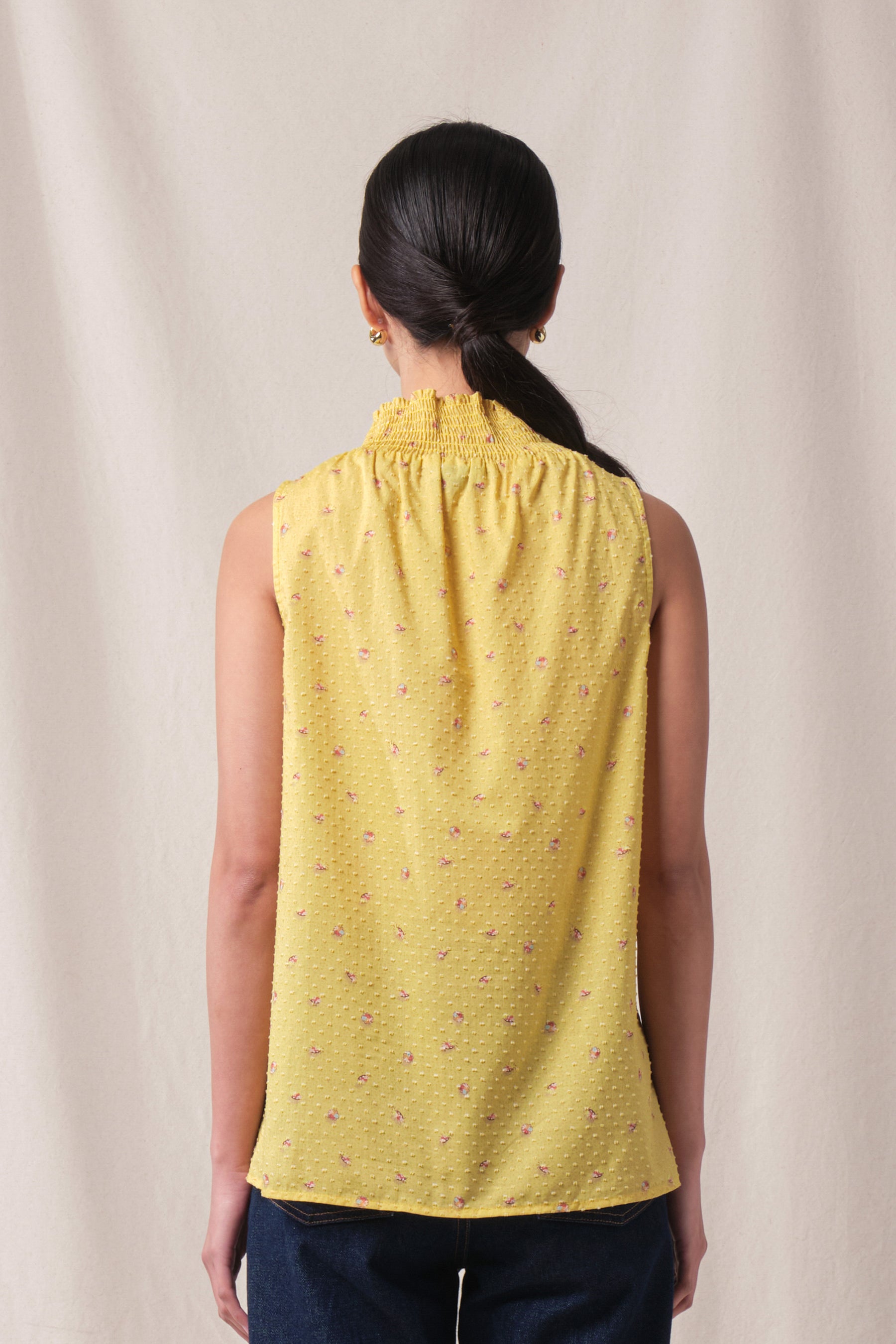 HAYLEY Top in Yellow Canang
