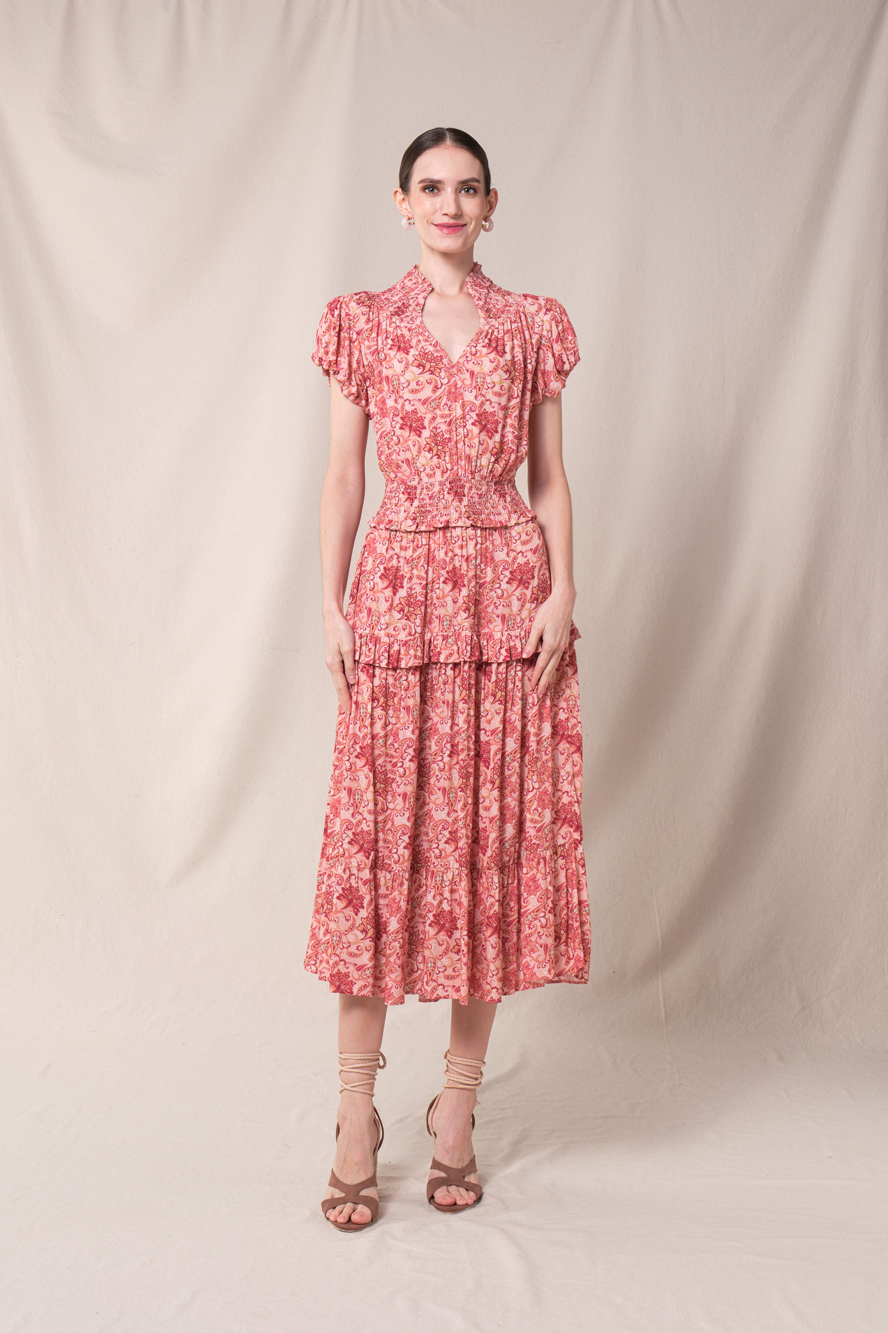 HEIDY Dress in Pink Daluga
