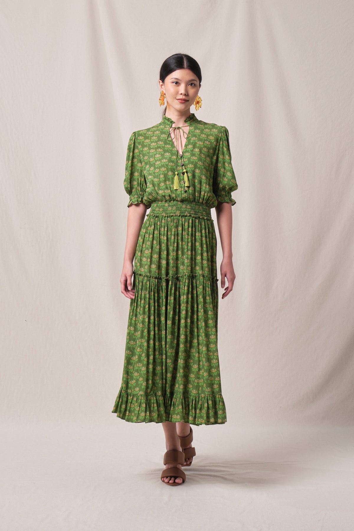 ILIA Dress in Green Melati