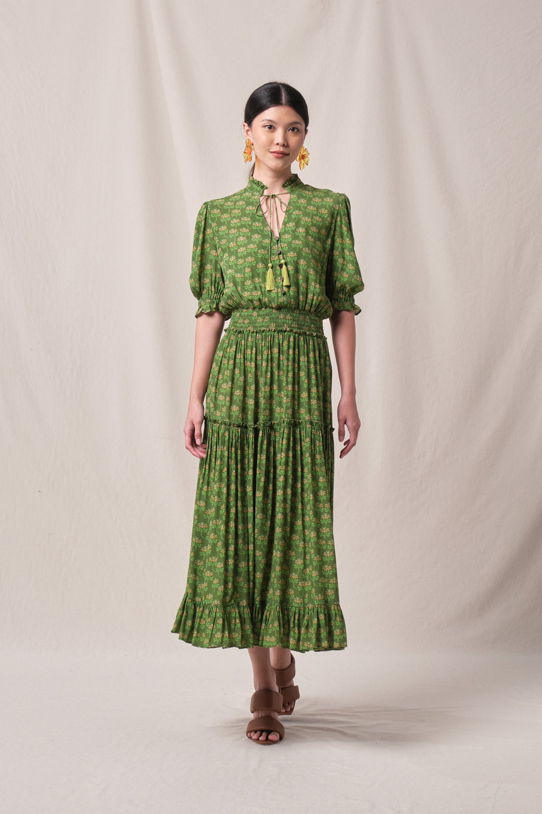 ILIA Dress in Green Melati