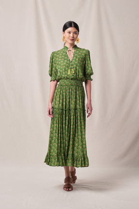 ILIA Dress in Green Melati