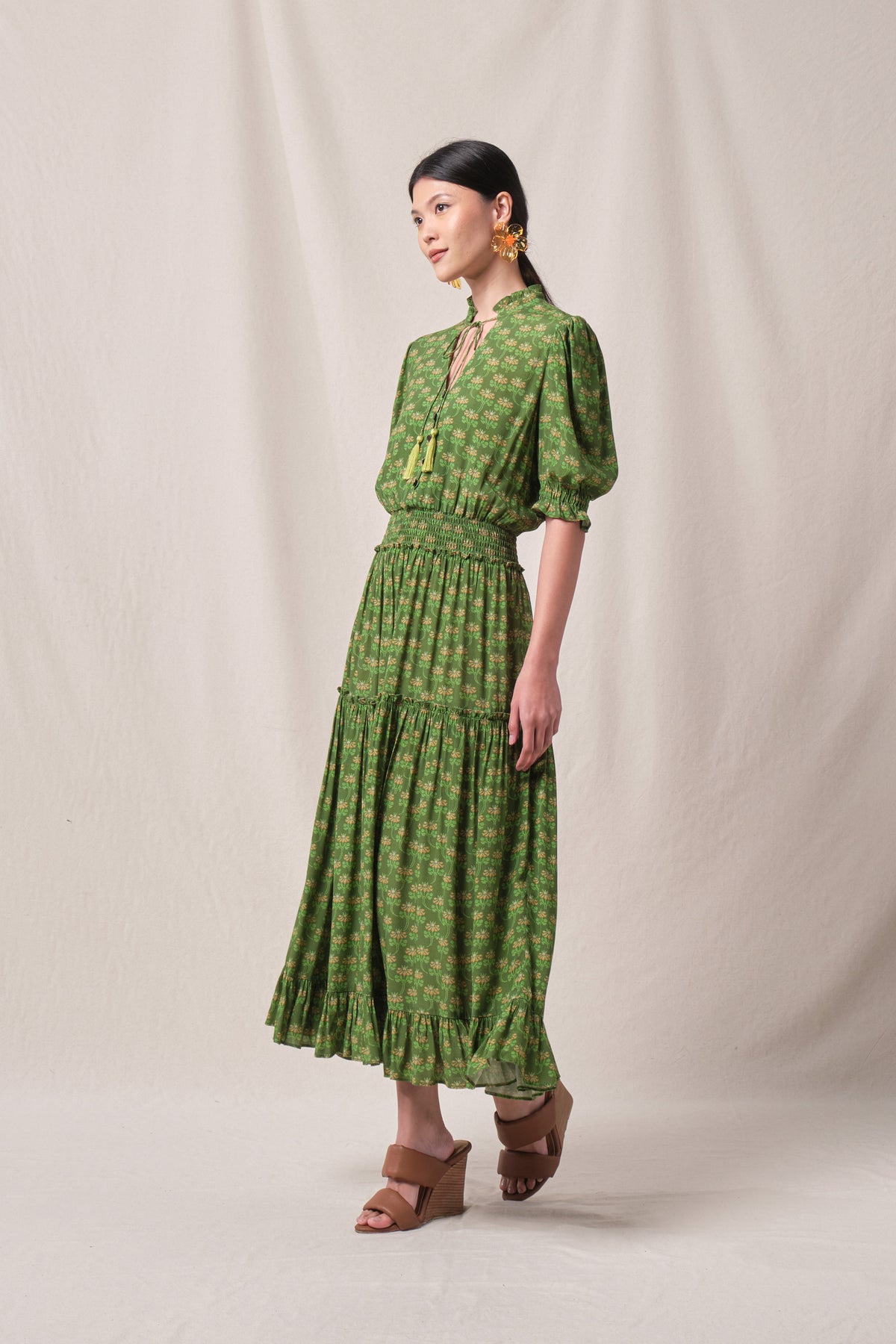 ILIA Dress in Green Melati