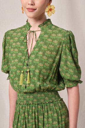 ILIA Dress in Green Melati