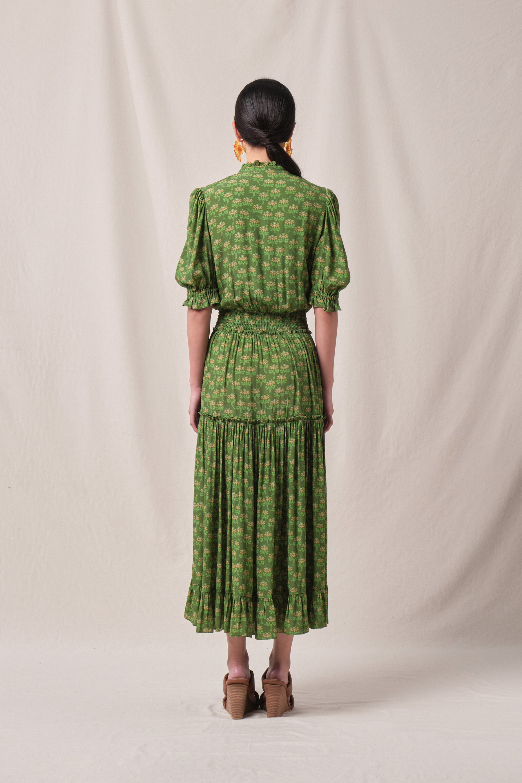 ILIA Dress in Green Melati