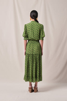 ILIA Dress in Green Melati