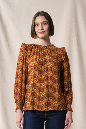 INDY Top in Bronze Rosea