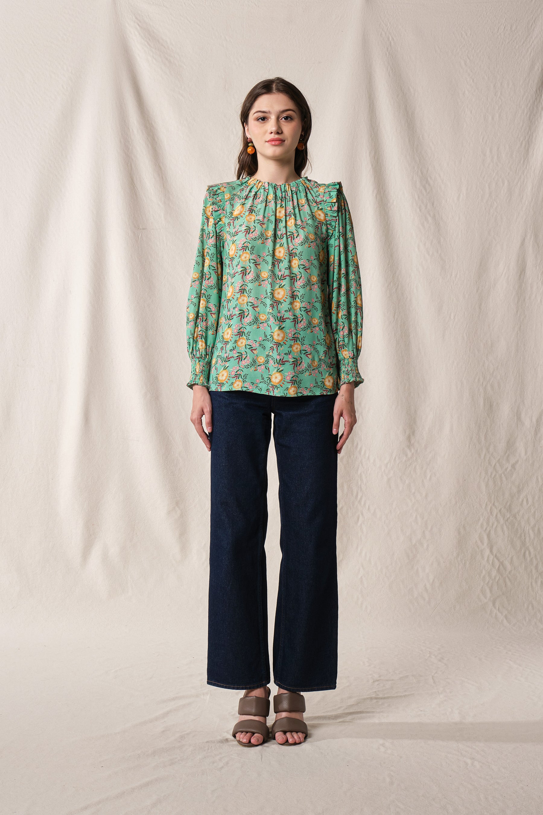 INDY Top in Mint Carica
