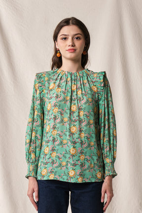 INDY Top in Mint Carica