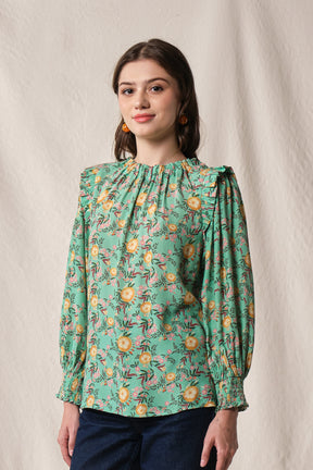 INDY Top in Mint Carica