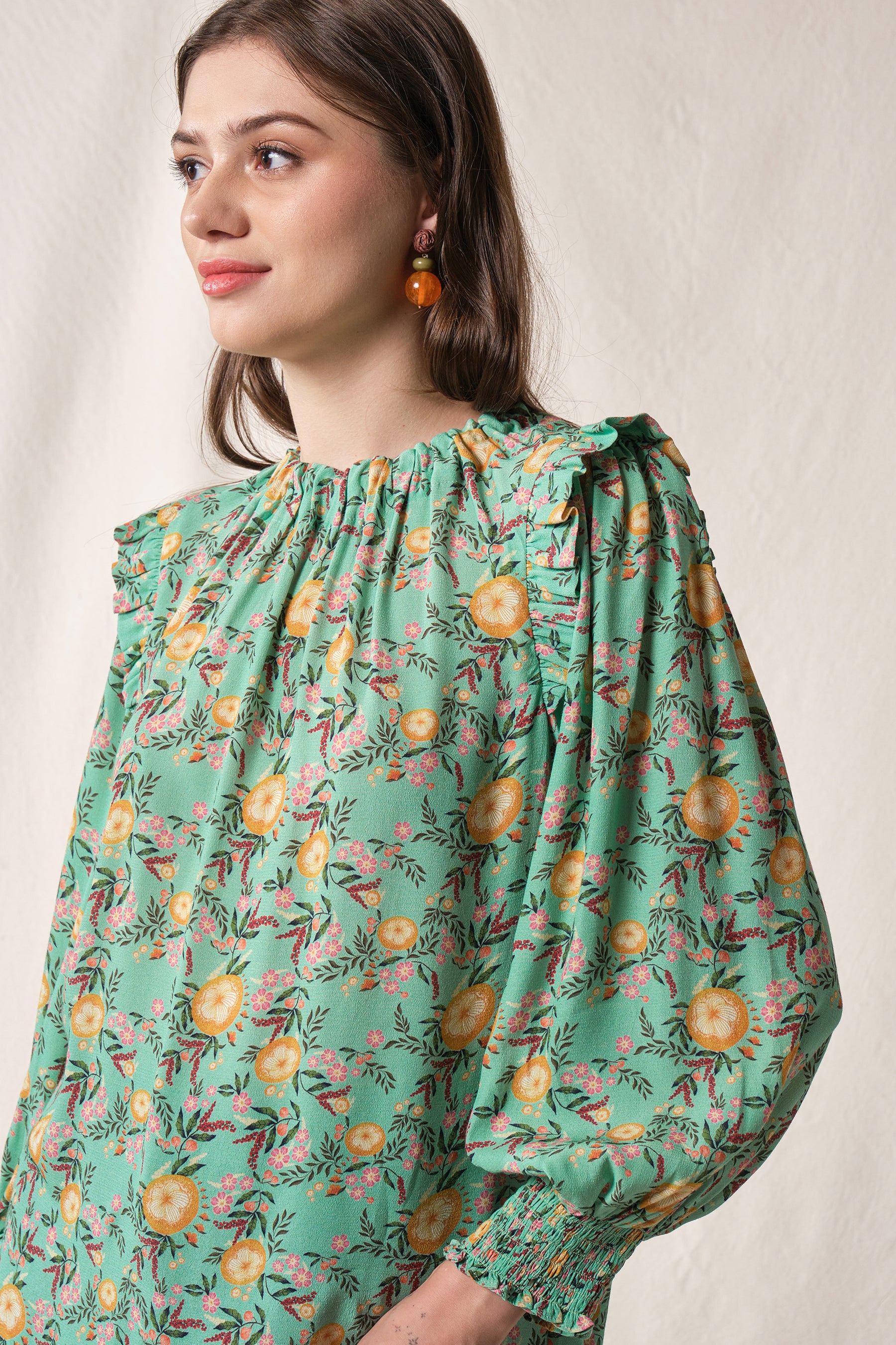 INDY Top in Mint Carica