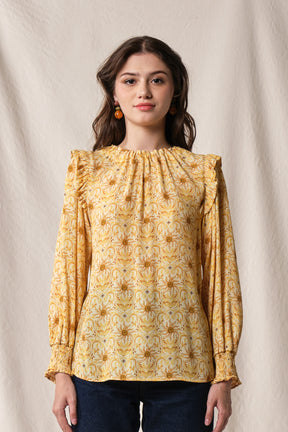 INDY Top in Yellow Mentari
