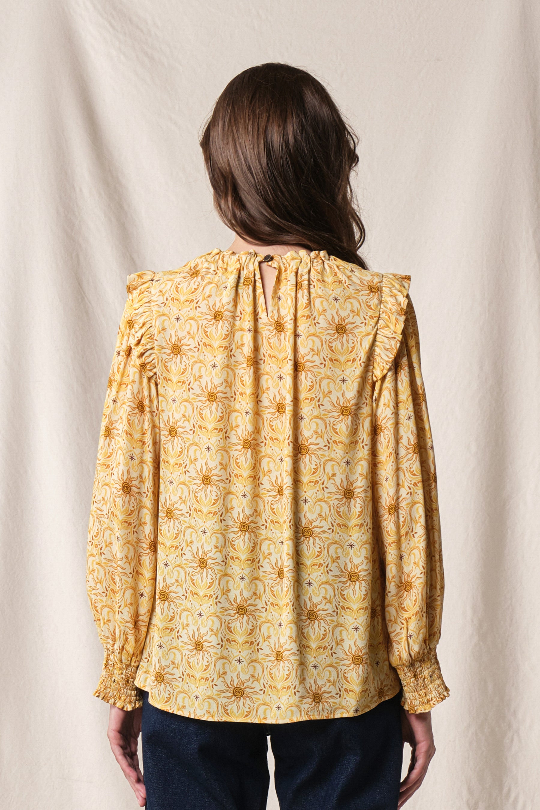 INDY Top in Yellow Mentari