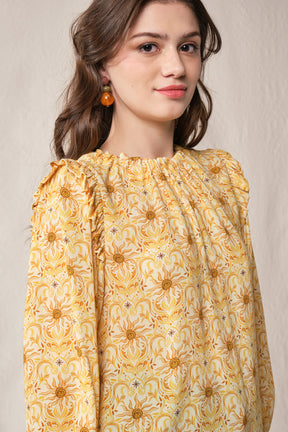 INDY Top in Yellow Mentari