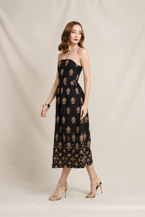 IRENE Dress in Black Mamuli