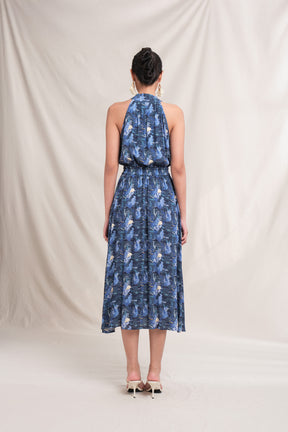 IRIS Dress in Navy Bunaken