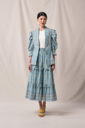 JANE Outer in Blue Segara