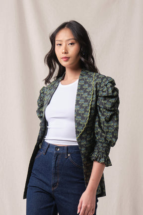 JANE Outer in Black Melati