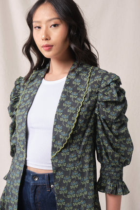JANE Outer in Black Melati