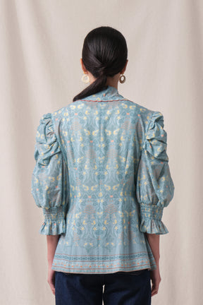 JANE Outer in Blue Segara