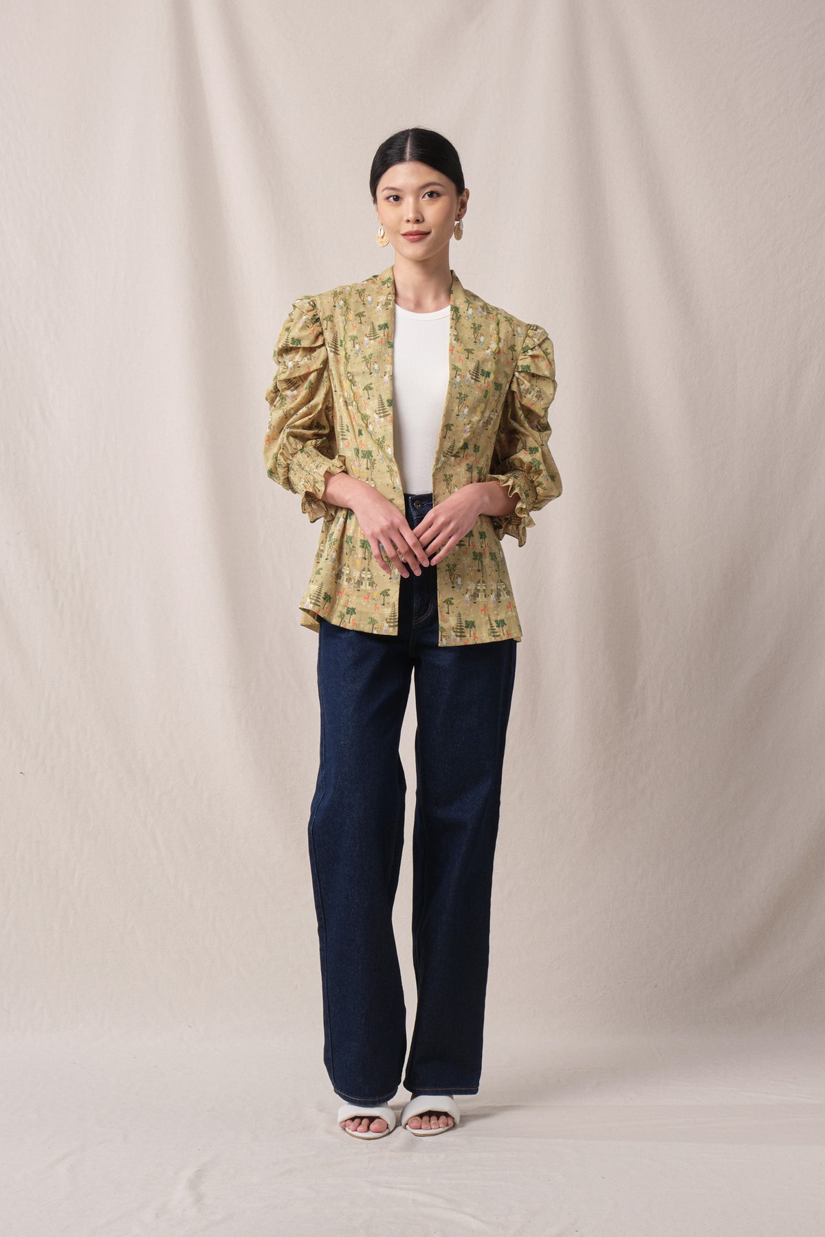 JANE Outer in Beige Pura