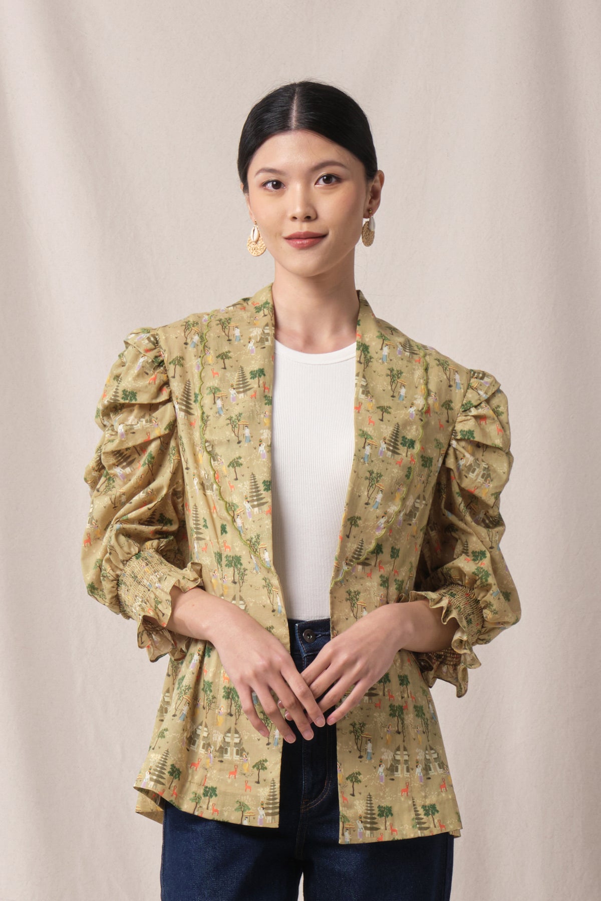 JANE Outer in Beige Pura