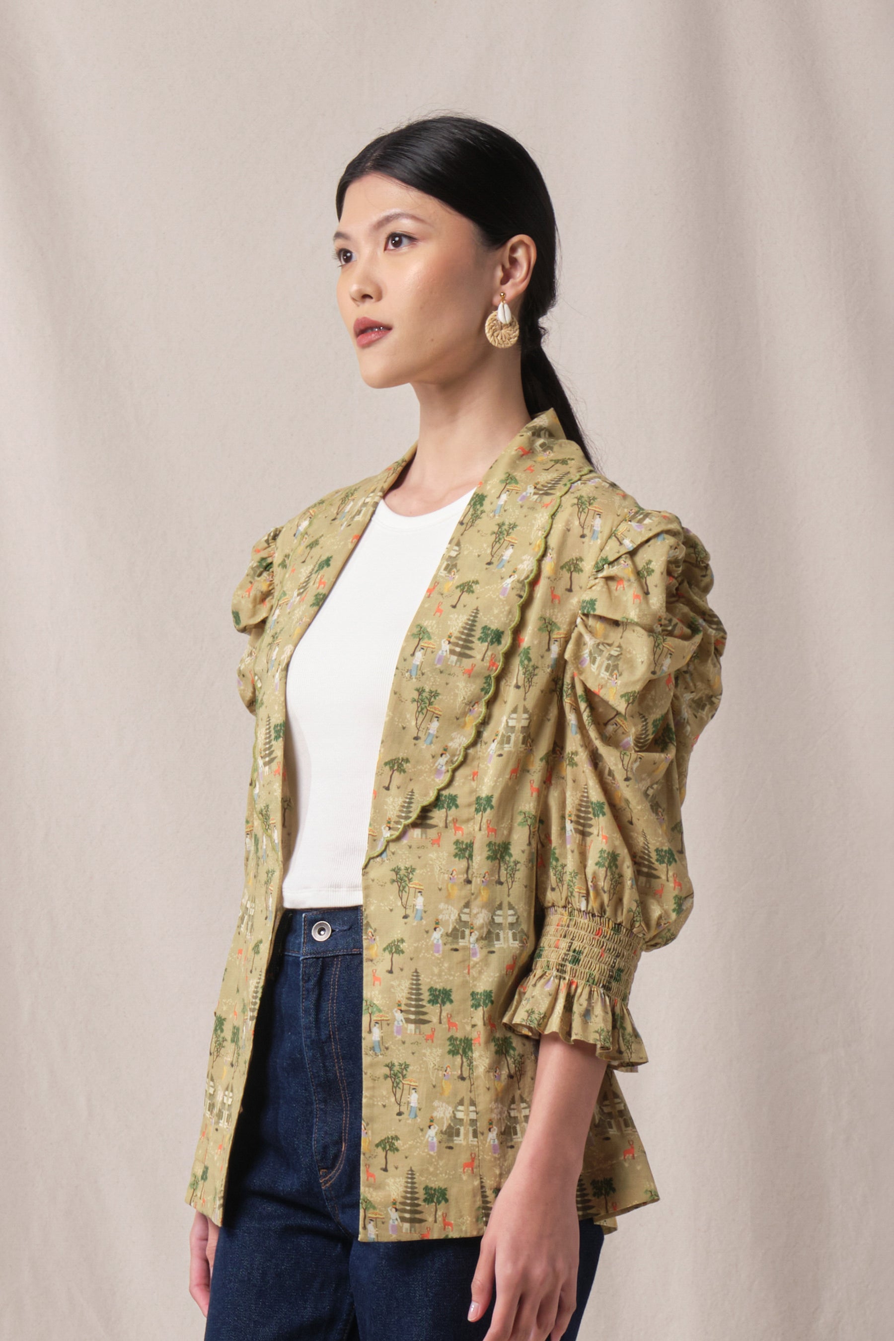 JANE Outer in Beige Pura