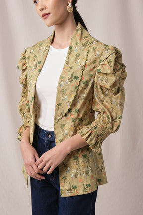 JANE Outer in Beige Pura