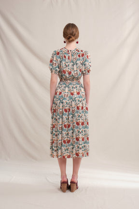 JENNA Dress in Beige Delima