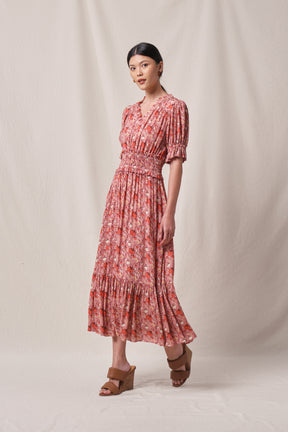 JENY Dress in Pink Manggis