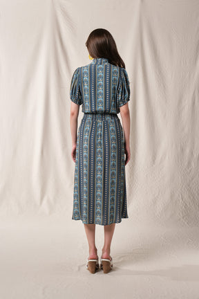 JESS Dress in Blue Silpa