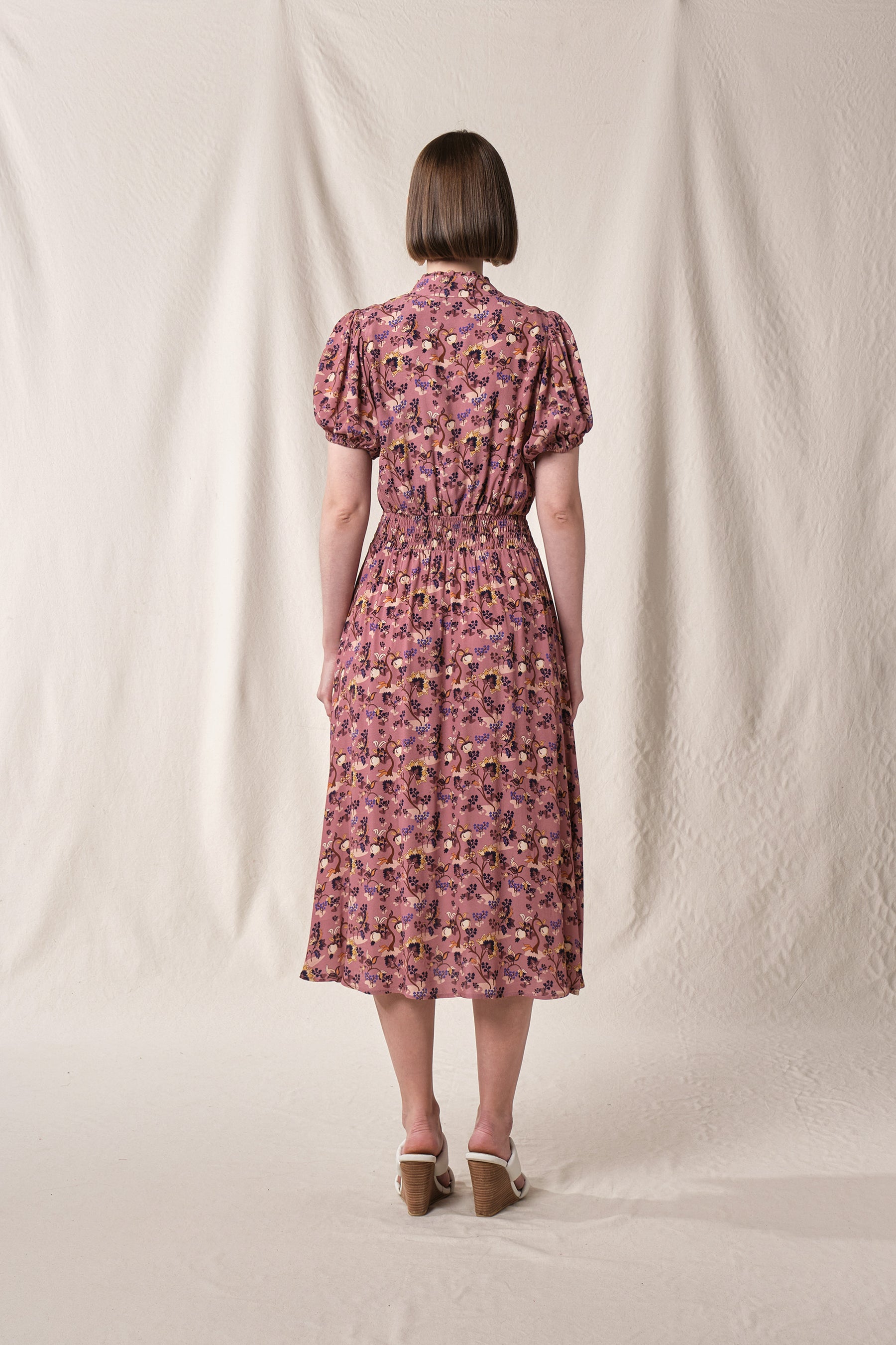 JESS Dress in Lilac Celosia