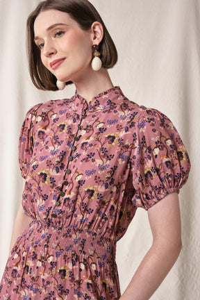 JESS Dress in Lilac Celosia