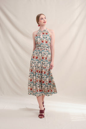JOSIE Dress in Beige Delima