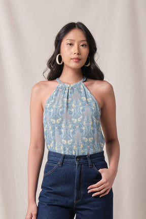 JULES Top in Blue Segara