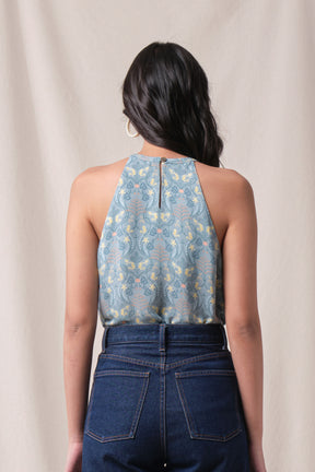 JULES Top in Blue Segara