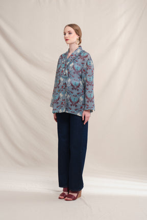 JULIA Outer in Gray Delima