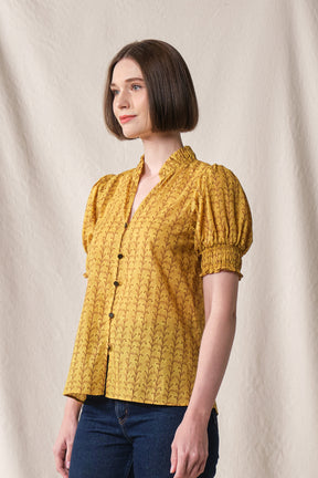 KALA Top in Yellow Tebu
