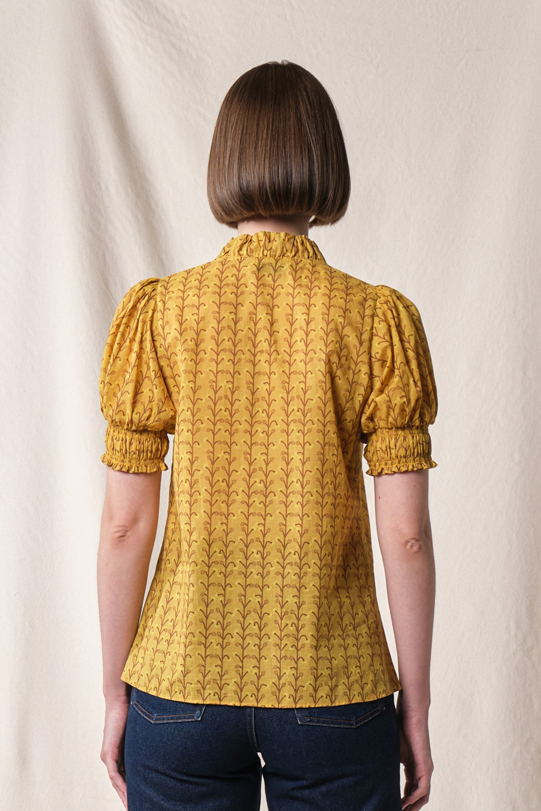 KALA Top in Yellow Tebu