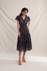 KANA Dress in Black Murai