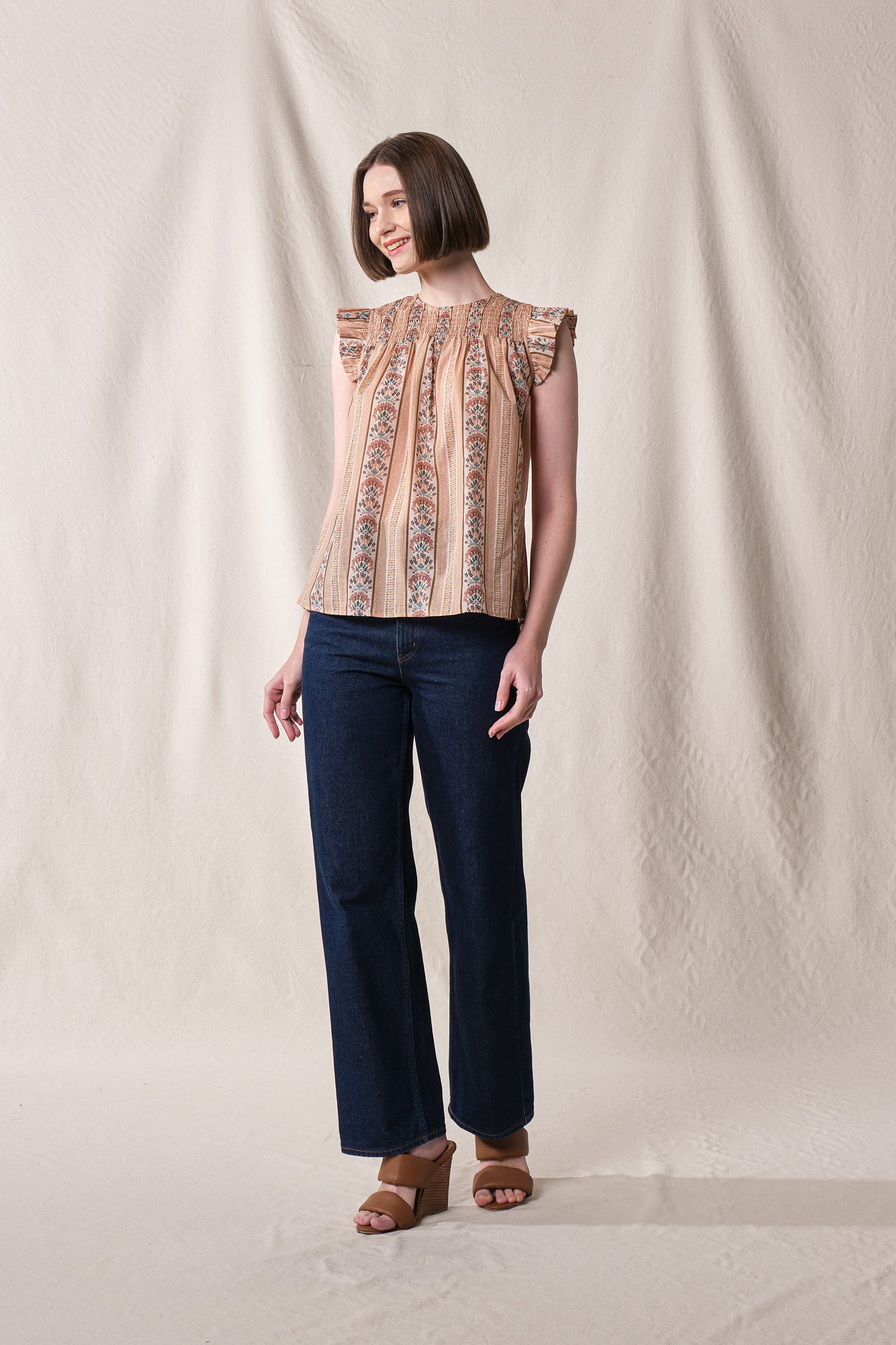 KAREN Top in Pink Silpa